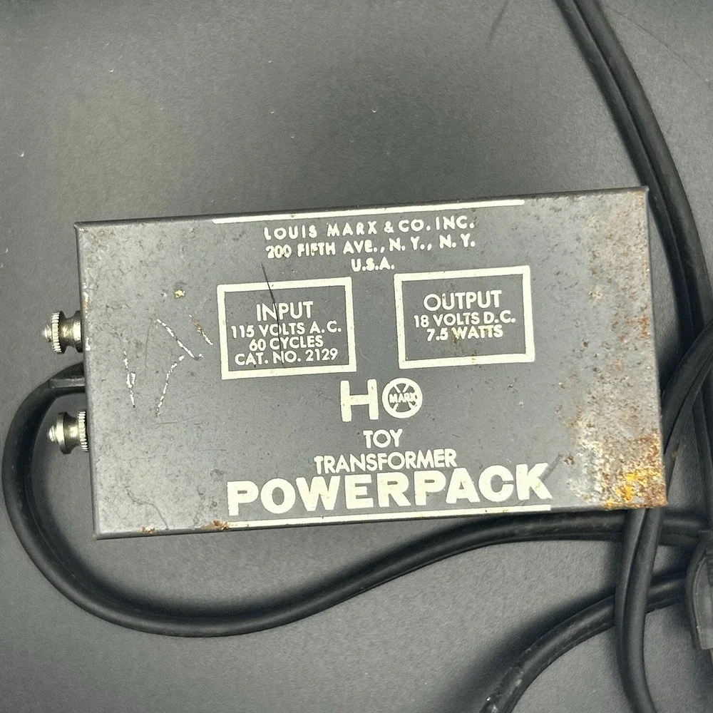 Marx HO Toy Transformer Powerpack